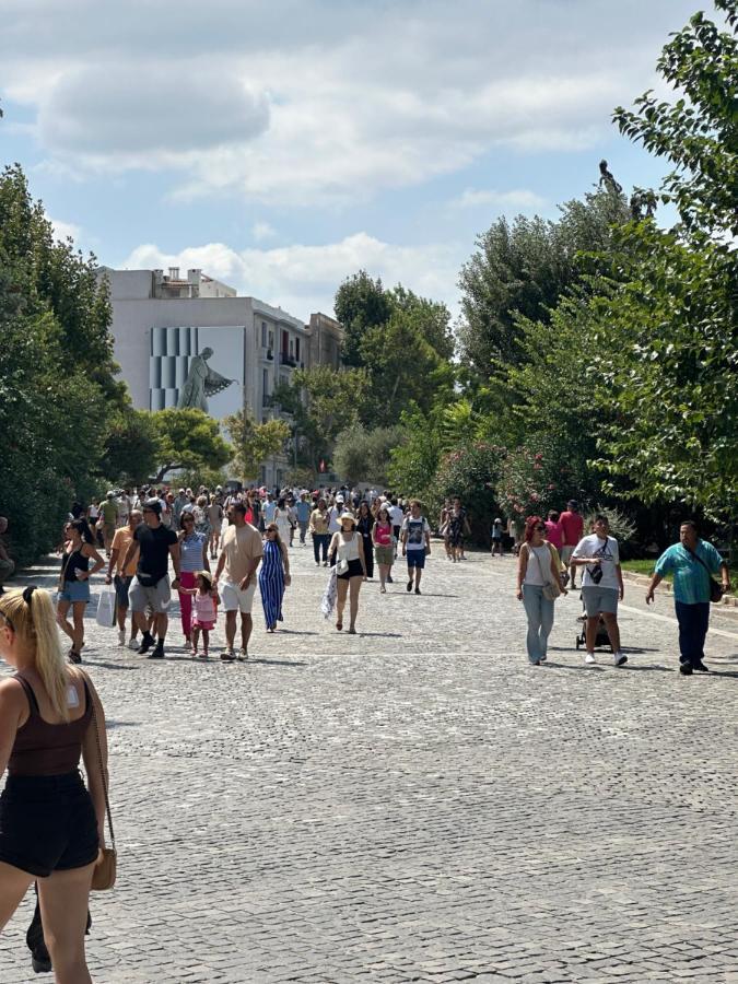 Modern Apartment 200M From Acropolis 100Mbps Netflix Athén Kültér fotó